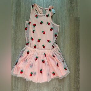 Girls Stella McCartney strawberry dress